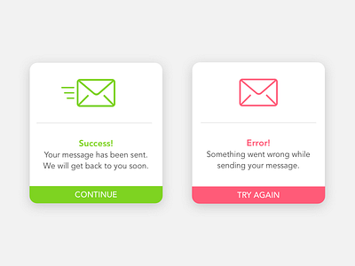 Alert Message Gelso Designs alert colorful dailyui error message flash message interface ui