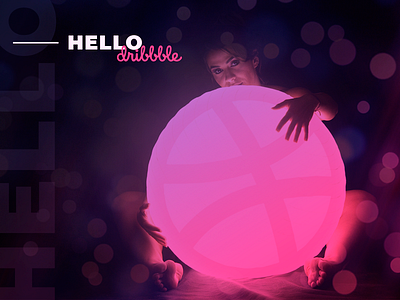 My first shot hello hello dribbble hi thanks