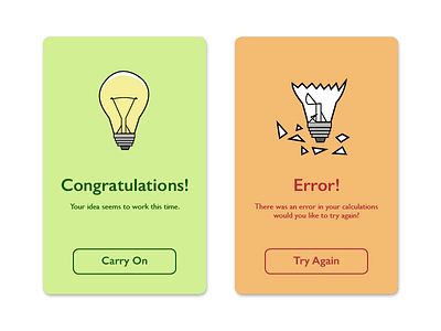 Dailyui11 dailyui dailyui011 dailyui11 design error flash message graphics green message orange success ui