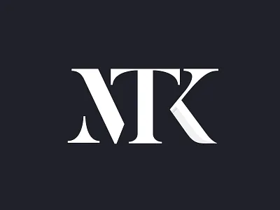 Matt The Knife blade cut instagram knife logo monogram photographer serif