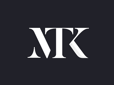 Matt The Knife blade cut instagram knife logo monogram photographer serif