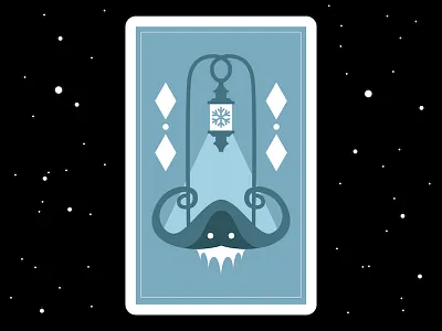 Tarot Card: Hermit art card design doodle fortune hermit illustration mystic tarot