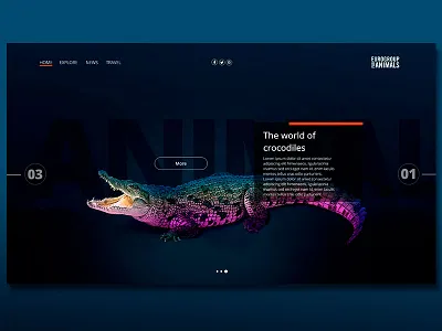 Web for Eurogroup for animals_Page3 argentina brazil creative design designer graphics interactive pages red ui ux web