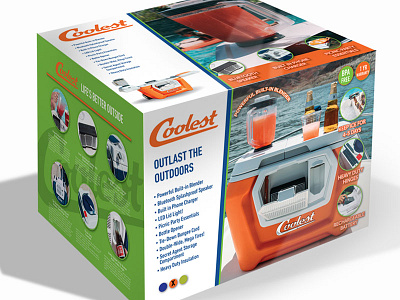 Coolest Coolers Packaging coolers design infographics packaging retail typography