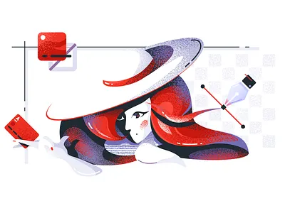 Illustration - illustration alfa bank alfabank designalfabank illustration tolstovbrand