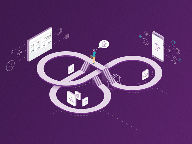 Redesigning navigation animation design gif illustration path pattern ux