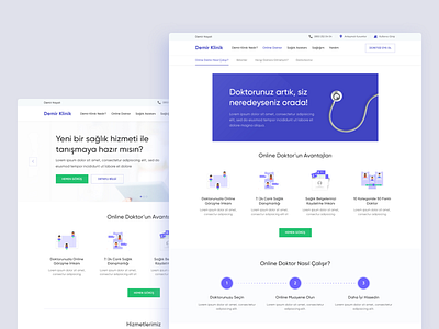 Online Doctor app doctor landing mobile online ui ux web