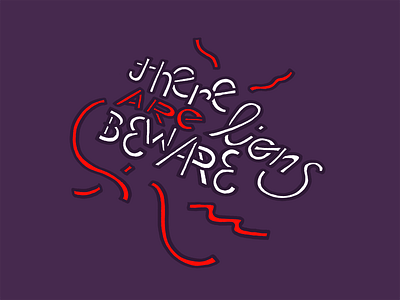 Lions Beware beware handlettering jidenna lettering lions