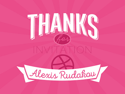 Dribbble alexis dribbblers first hello rudakov