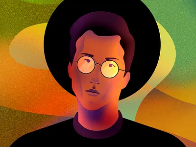 The Other Guy app design avatar character character design drawing illustration landing page portrait uiux ux