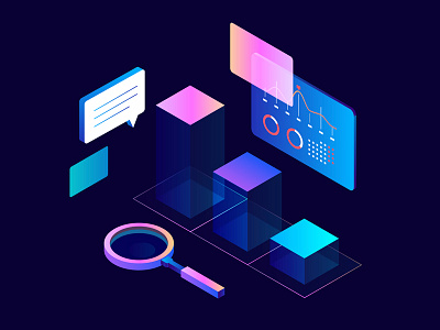 Analytics v2 analytics blockchain data grow isometric research