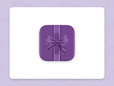 Gift appicon 3d appicon gift graphicdesign icon icontype surprise