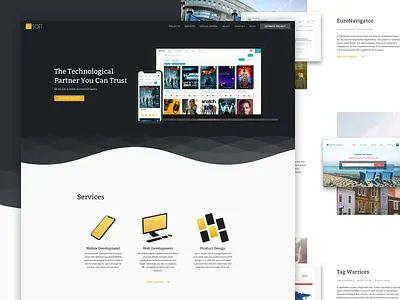 Introducing LaSoft agency debut design agency development la soft landing lasoft ui ukraine ux web website