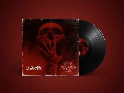 Chingòn - Black Metal Vinyl Cover