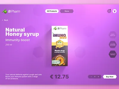 Product Web Showcase health products packaging design product design ui
