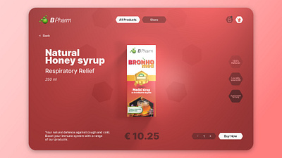 Product Web Showcase health products packaging design product showcase ui