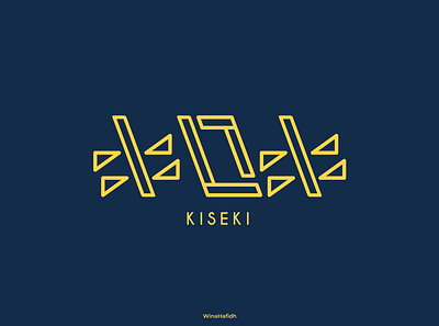 Kiseki Japanese Katakana Logo branding concept design icon katakana logo vector