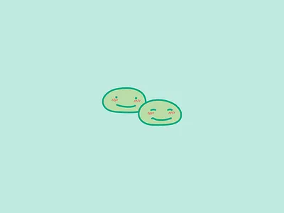 Happy Beans apparel beans branding children clothing cute fun illustration kids logo veggies whimsical