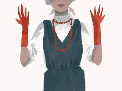 Cursed art blood character design comic concept art digital art drawing fantasy illustration red slavic webcomic