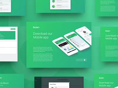 Boon design landingpage ui userinterface web webdesign website