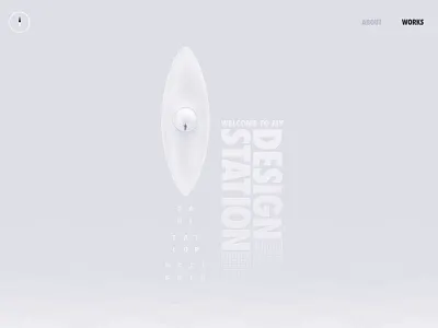 Homepage Concept design shuttle space website