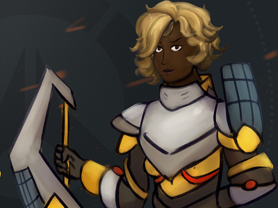 Overwatch Hero Concept - Mirembe character concept design game hero overwatch
