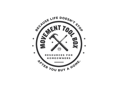 Movement Tool Box 3 hammer icon illustration logo screwdriver vector