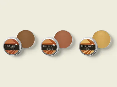 shimmers collection beauty brand branding labeldesign packaging skincare