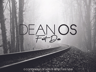 Dean Os Font Duo branding design graphic font font type handwritting promo sans script typography