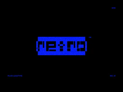 Retro. design graphic logo logotype retro