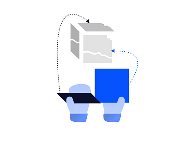 Replacement design system design systems gradient illustration legacy product design replacement