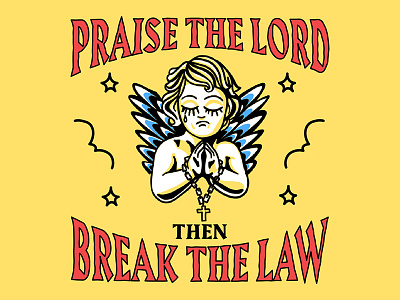 Break The Law angel asap cherub rap rocky samborghini skepta