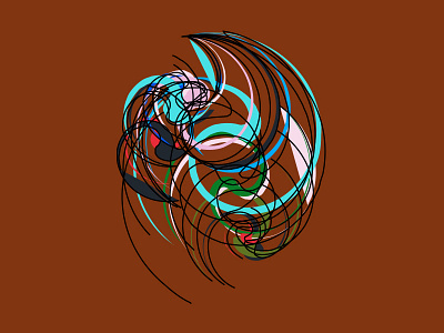 Tuesday Night Doodle swirl