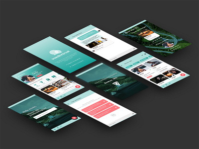 Wandertrust Android Travel App android app material material theme mobile search travel trip