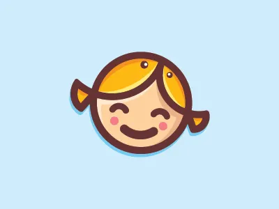 Baby Fish brand character children colorful cute fish happy identity kids logo smart