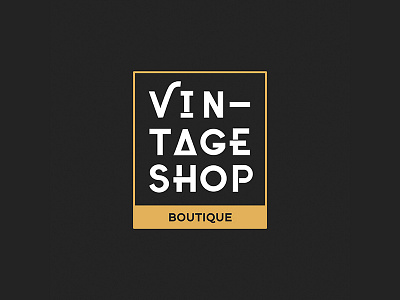 logo stamp banner banner logo typography vector