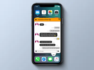 Daily UI Challenge 013 Messenger