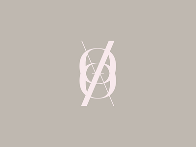 VOA Monogram design flat lettering logo logomark monogram typography vector