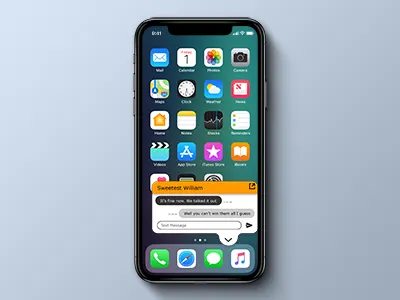 Daily UI Challenge 013 Messenger pt2