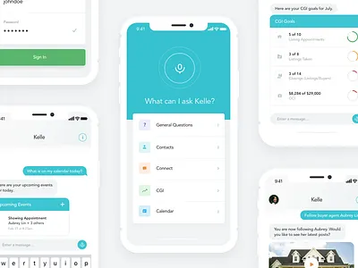 Keller Williams - Kelle AI Personal Assistant ai chat chatbot real estate siri voice