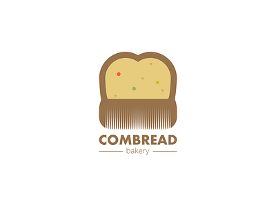 Combread Bakery bakery brand branding bread brown comb combread food icon illustration logo logogram