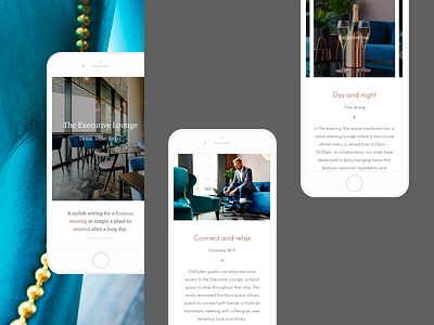 CitySuites Executive Lounge apartments executive mobile visualdesign website