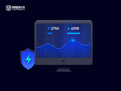 Transaction Fraud blue dark fraud guard illustration transaction