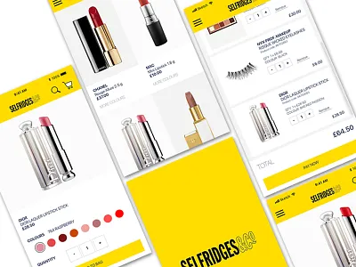 Selfridges - Invoice 046 daily ui