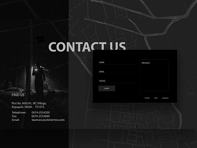 Contact us contact us creative minimal webdesign