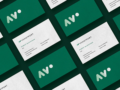 Avantport agency branding emblem freelance logo mustafa akülker packaging type