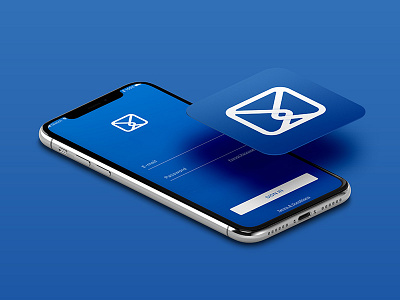 Lynk App Icon & Login Screen app login screen app logo app store brand identity designer ios application product branding