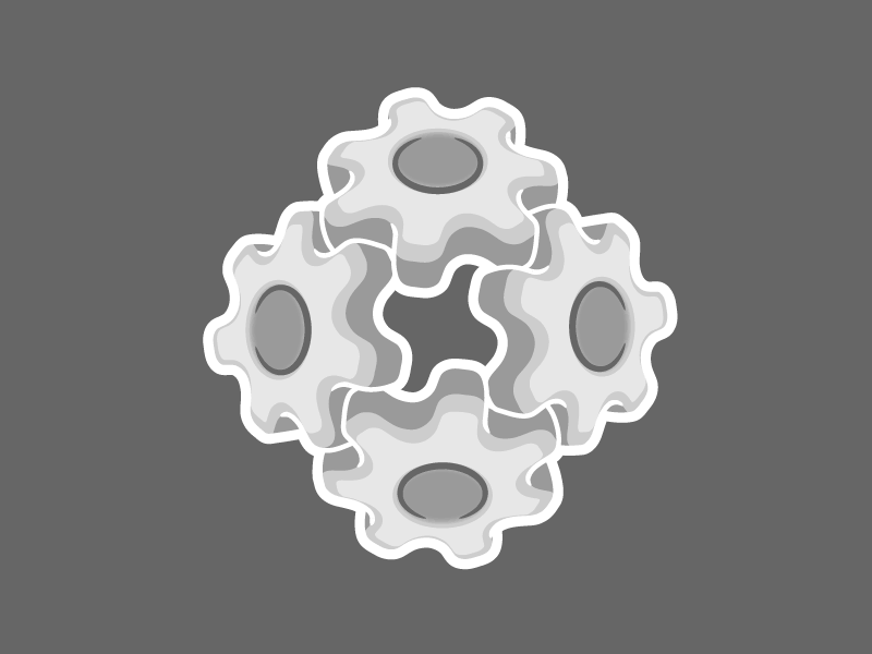 Gears adobe aftereffects adobe illustrator gears gif machine motiongraphics motor tech vector graphics