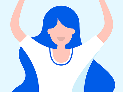 Crowdfunder Illustration Concept Detail blue celebrate crowdfunding illustration more sketch vector