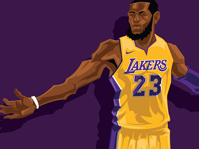 Yo! Lebron art illustration lakers lebron losangles nba